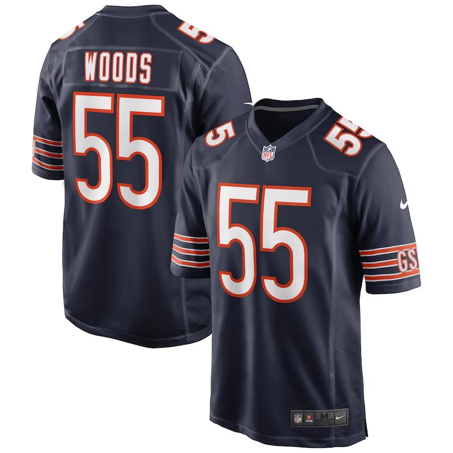 Men's Josh Woods Navy Player Limited Team Jersey