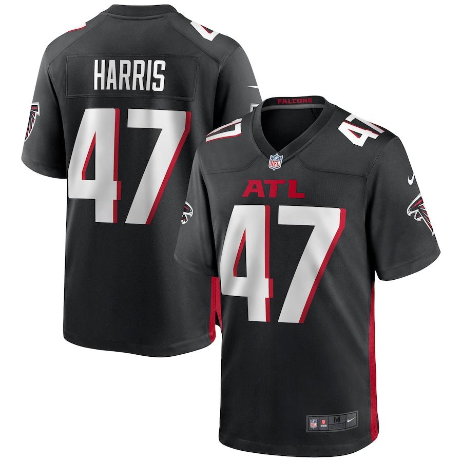 Men's Josh Harris Black Player Limited Team Jersey