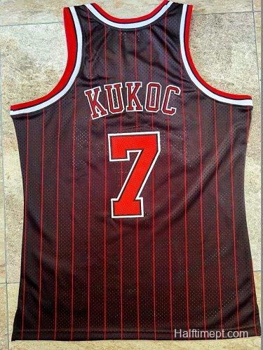 Men's Toni Kukoc Black Retro Classic Team Jersey
