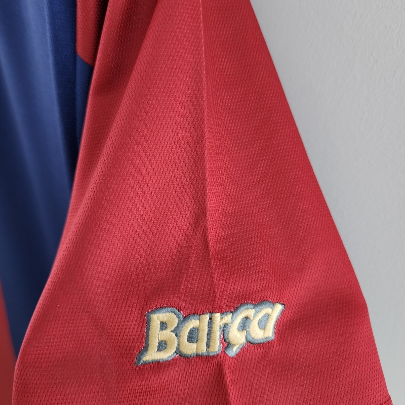 Retro 98/99 Barcelona Home  Soccer Jersey