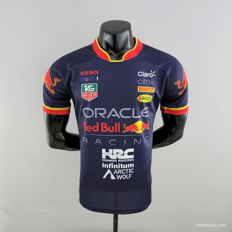 2022 F1 Ferrari Polo Navy  #0003