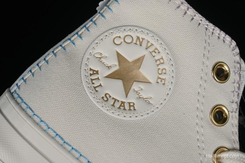 Converse All Star Lift Stitch Daisy Vulcanized Canvas Sneakers - A08731C