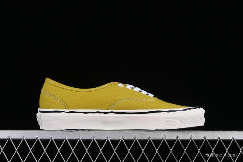 Kamiya Vulcanize Sneaker 23AW High-End Line Dissolved Yellow Canvas Shoes with Smiley Face Print Low-Top - M.C3