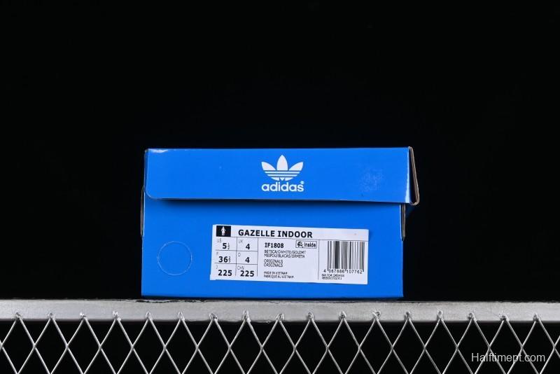 Adidas Originals Gazelle Indoor Retro Casual Anti-Slip Wear-Resistant Low-Top Skate Shoes - IF1808