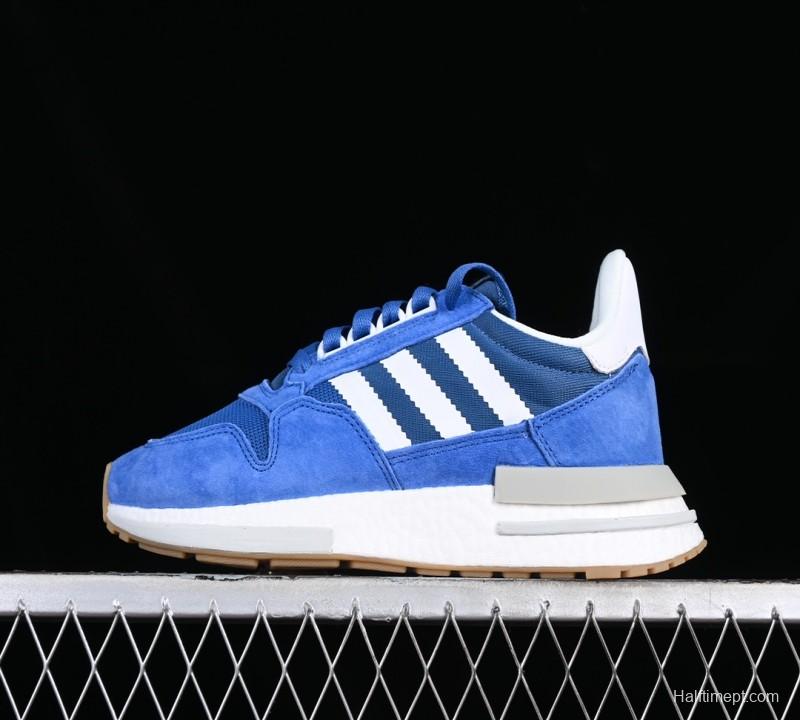 Adidas ZX500 RM Boost Retro Running Shoes with Full-Length Boost Midsole - F36882