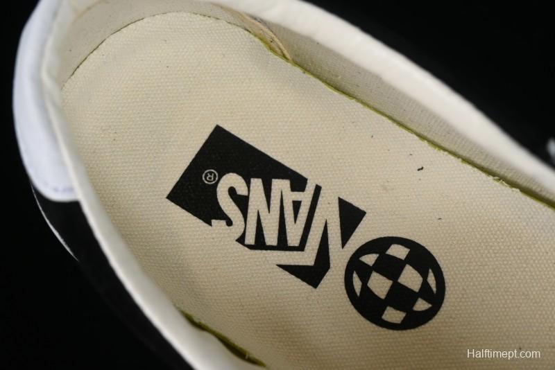 Vans Premium Sport 73 Classic Black & White Suede Low-Top Skate Shoes - VN000CR1BA2