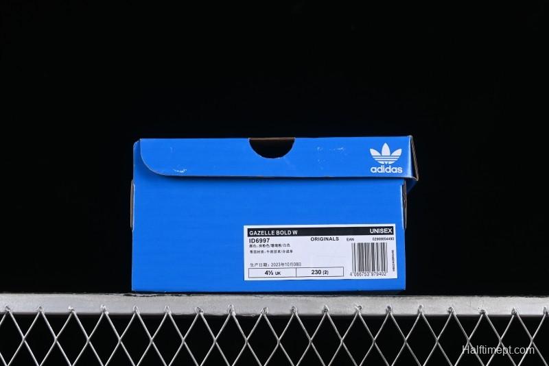 Adidas Originals Gazelle Bold Low-Top Sneakers with Chunky Sole for Casual Wear - ID6997