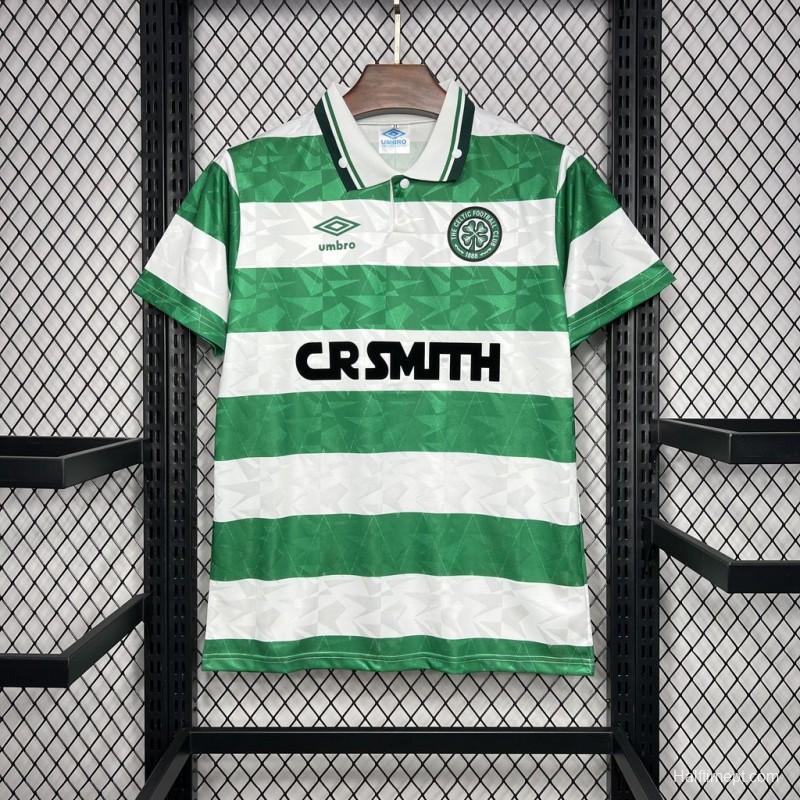 Retro 89/91 Celtic Home Jersey