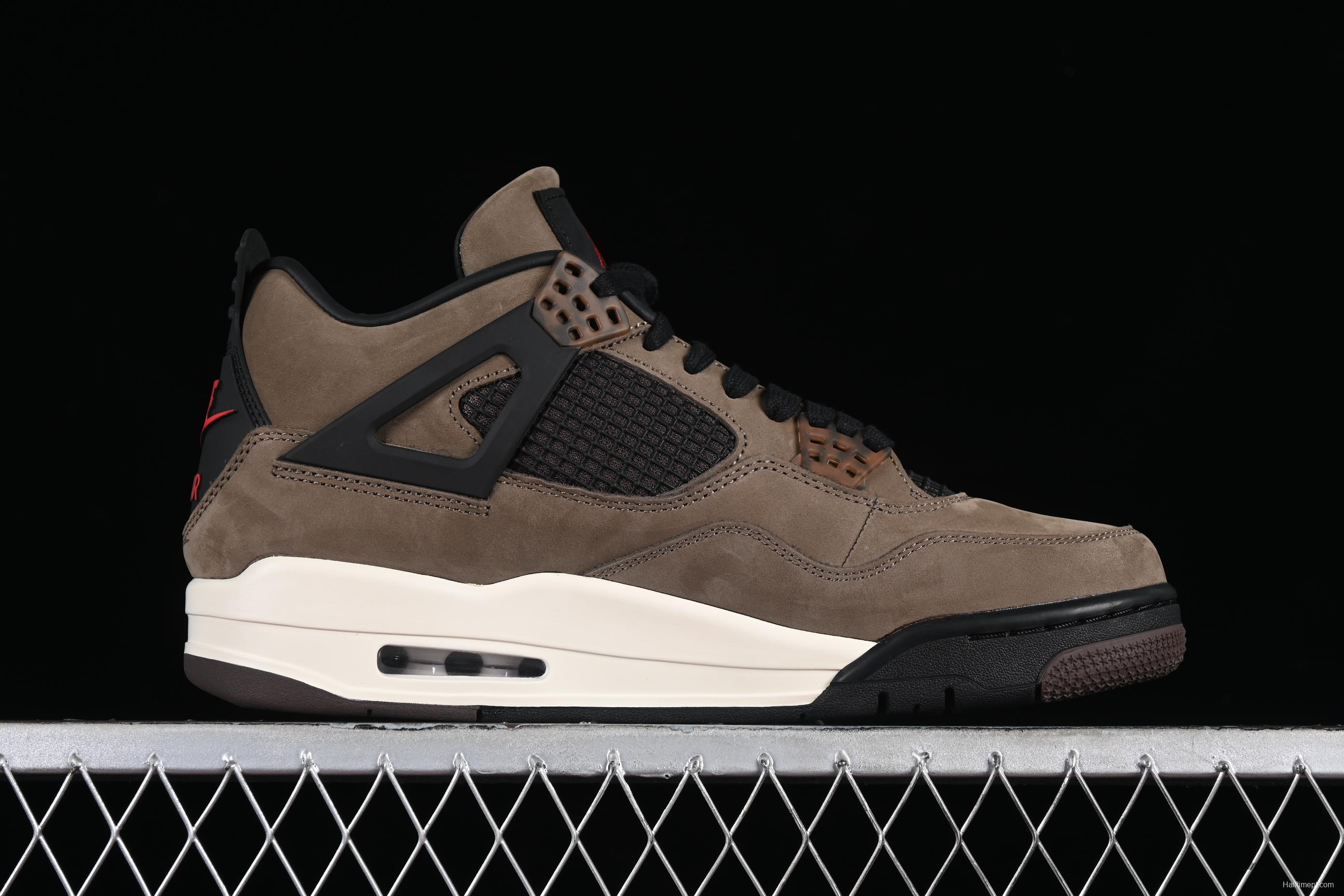 Nike Air Jordan 4 Retro TS Suede Brown - AJ4