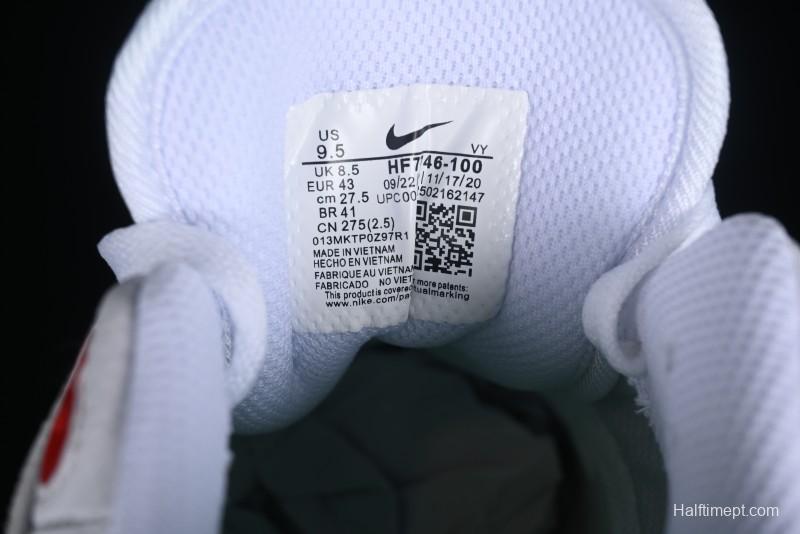 Nike Air Max 1 Retro Running Shoes with Half-Sole Air Cushion - HF7746-100