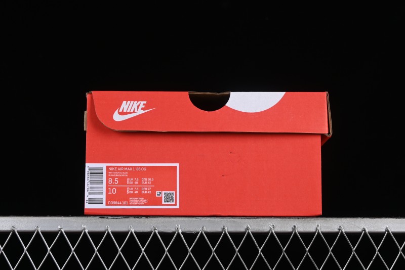 Nike Air Max 1 Retro Running Shoes with Half-Sole Air Cushion - DO9844-101