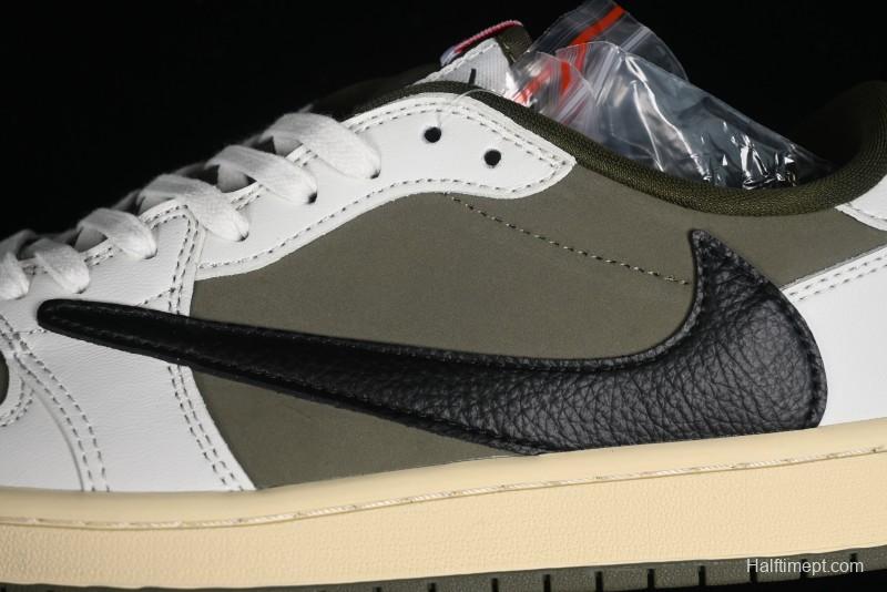 Nike Travis Scott x Air Jordan 1 Low OG Retro Sneakers DM7866-200