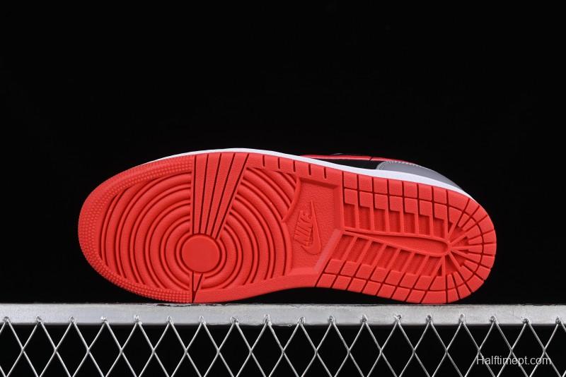 Nike Air Jordan 1 Low AJ1 Cement Grey Low-Top Casual Sneakers - 553558-060