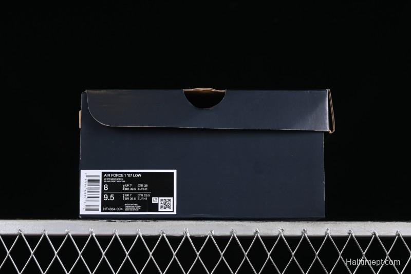 Nike Air Force 1 '07 Low Casual Sneakers with Full-Length Air Cushion - HF4864-094