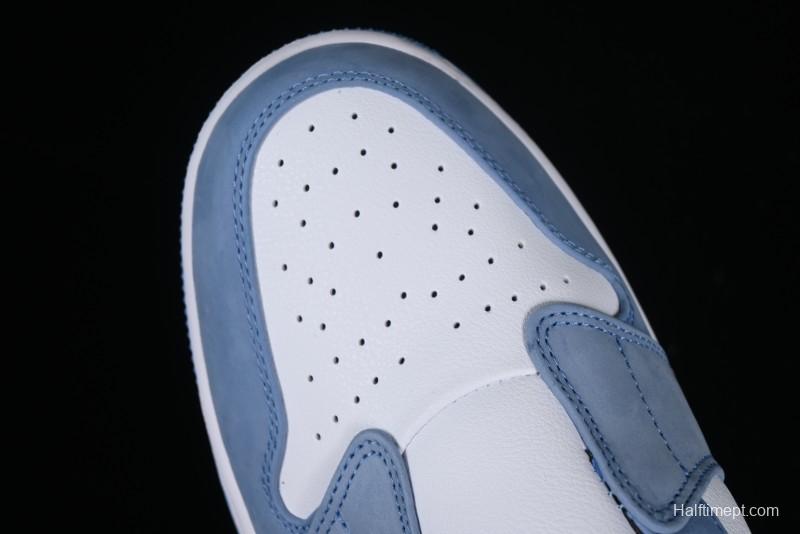 Nike Air Jordan 1 Mule Golf Shoes with University Blue Colorway - FJ1214-400