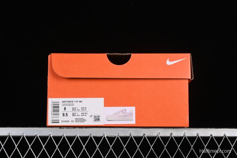 Nike Air Force 1 '07 Low Casual Sneakers with Full-Length Air Cushion - DV3808-001