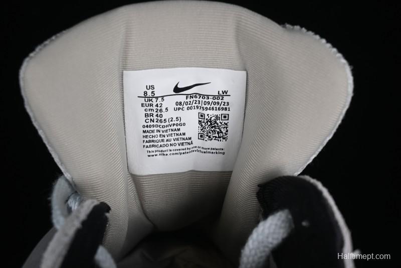 Nike Runtekk Run Retro Low-Top Running Shoes with Cushlon Midsole and Anti-Slip Design - FN6703-002