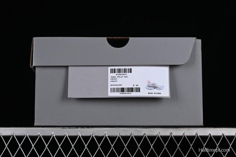 Balenciaga Circuit Lightweight Distressed Print Round-Toe Fashion Casual Shoes - WFLGY0523