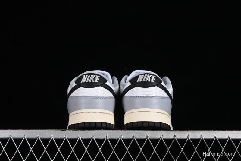 Nike Dunk Low SB Light Smoke Grey White Grey Casual Skate Shoes - DD1503-117