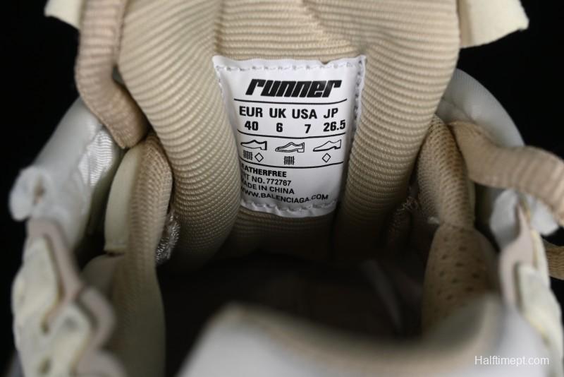 Balenciaga Runner Kith Four Color Retro Casual Sneakers - W3RNY9797