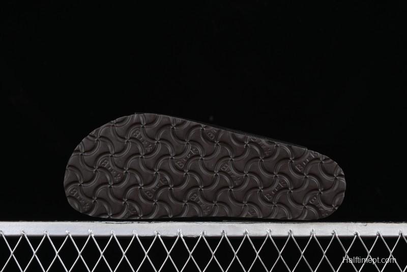 Birkenstock Sandals with Soft Suede Leather and Lambswool Footbed - G.D4