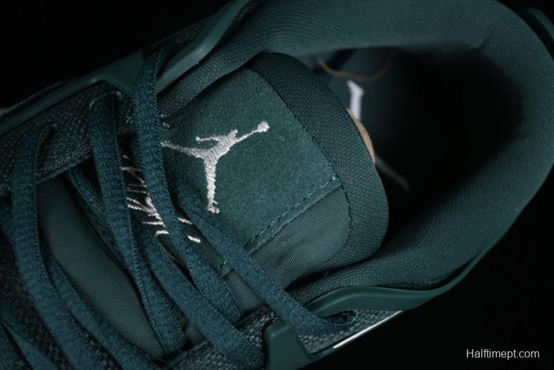 Nike Air Jordan 4 Remastered Military Green Retro Sneakers - FQ7940-300