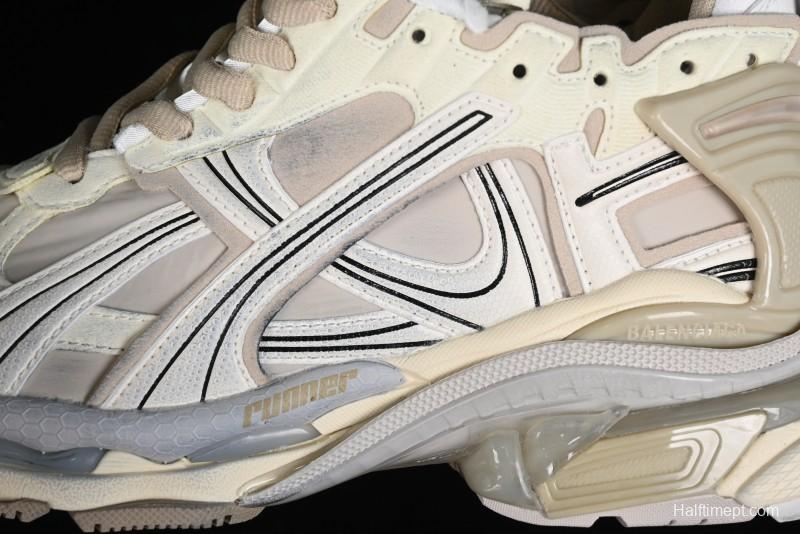 Balenciaga Runner Kith Four Color Retro Casual Sneakers - W3RNY9797