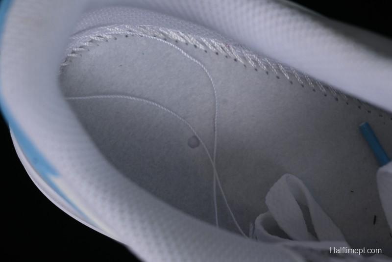 Nike Air Force 1 '07 Low White Blue Casual Sneakers - FQ4296-100