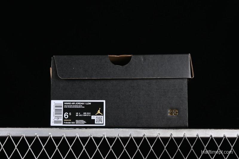 Nike Air Jordan 1 Low AJ1 Rose Pink Low-Top Casual Lifestyle Sneakers - FV8486-600