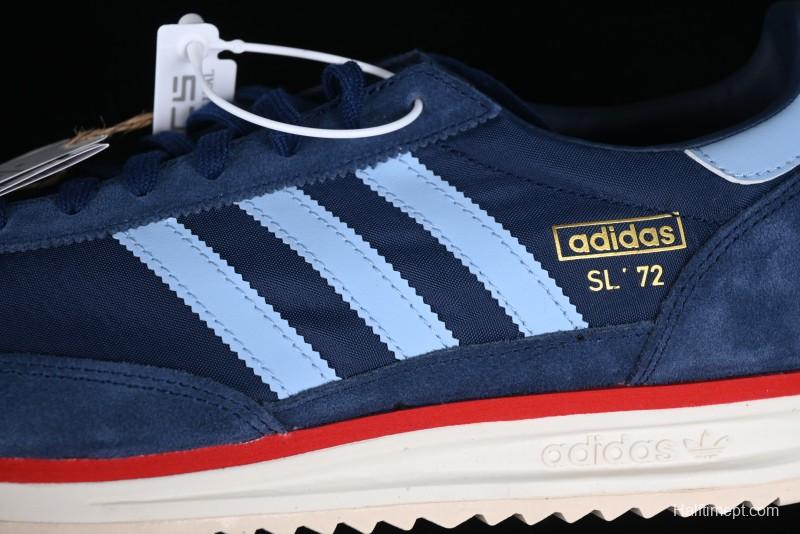 Adidas Originals SL 72 RS Retro Running Shoes with Ecotex Tongue and EVA Midsole - JI1283