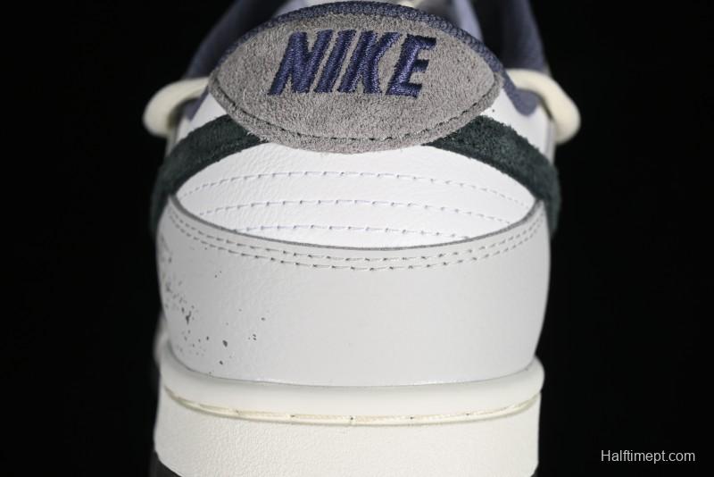 Nike Dunk Low SE Bubble Jellyfish Grey Island SB Strap Low-Top Casual Skate Shoes - FJ4188-100