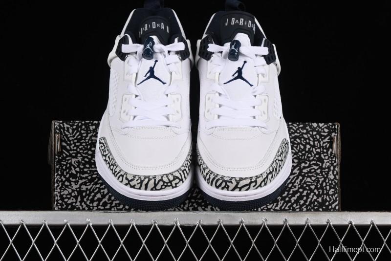 Nike Jordan Spizike Low AJ Hybrid Sneakers with Classic White-Black Colorway - FQ1759-104