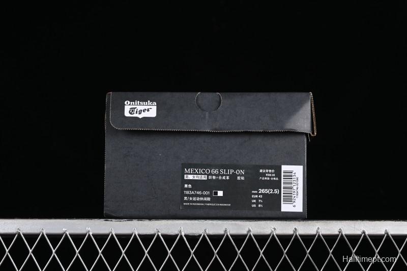 Onitsuka Tiger Mexico 66 Low-Top Canvas Casual Running Shoes - 1183A746-001
