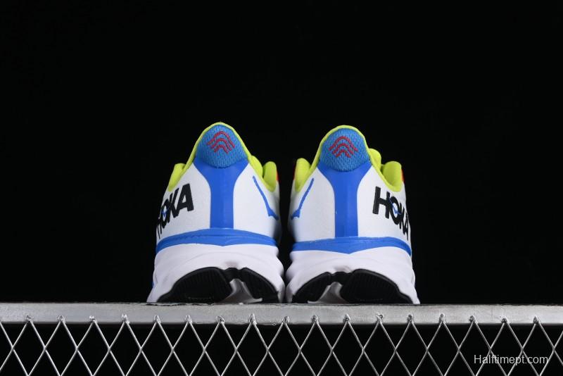 HOKA ONE ONE Clifton 9 Lightweight Knit Mesh Running Shoes with Enhanced Cushioning - 1127895 BVR