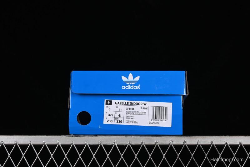 Adidas Originals Gazelle Indoor Retro Casual Anti-Slip Wear-Resistant Low-Top Sneakers - IF4491