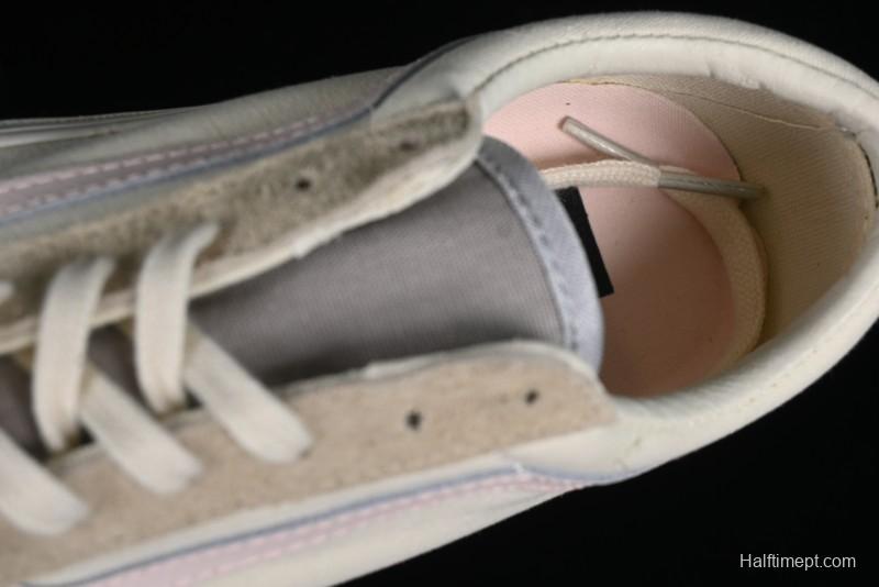 Vans Old Skool Reissue 136 Earth Macaron Patchwork Retro Casual Vulcanized Sneakers - VN000CRPGRN