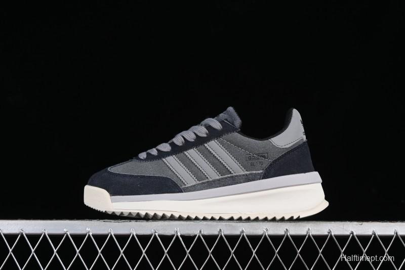 Adidas Originals SL 72 Retro Running Shoes with Nylon Upper and Rubber Outsole - IH5633