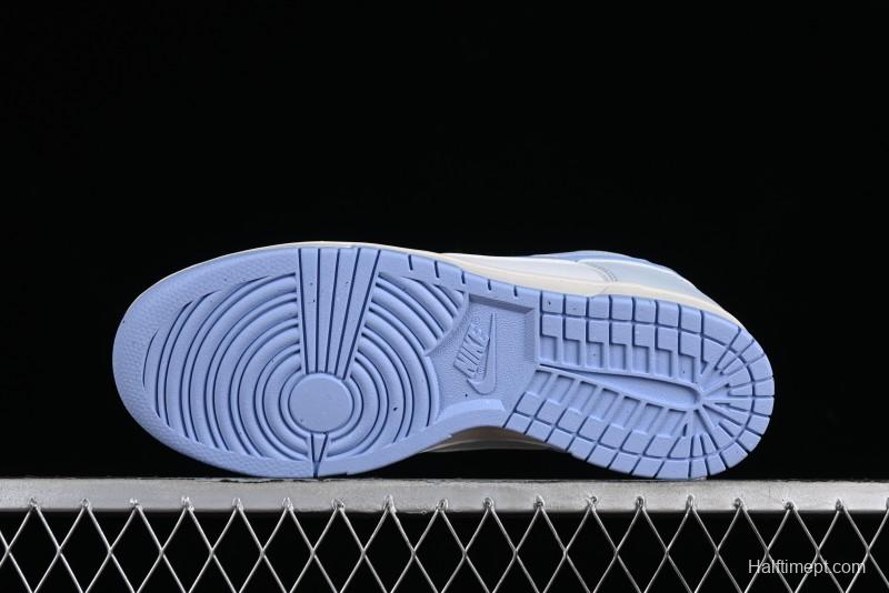 Nike Dunk Low SB Casual Sneakers in Blue Tint Colorway - DD1873-400
