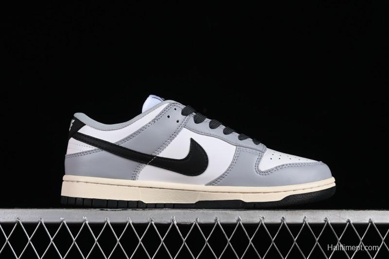Nike Dunk Low SB Light Smoke Grey White Grey Casual Skate Shoes - DD1503-117