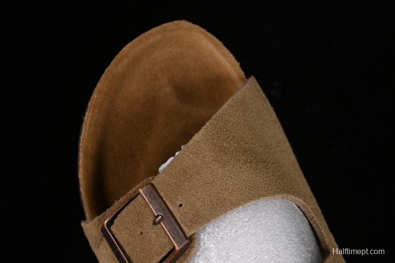 Birkenstock Birkenstock Sandals Series Soft Suede Leather with Lambswool Insole and Cork Midsole - G.D4