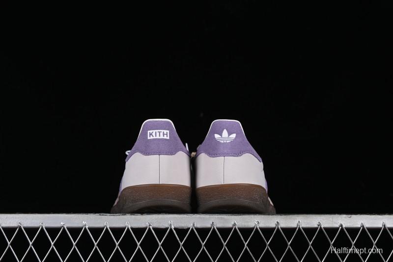 Adidas Originals Gazelle Indoor Kith Retro Casual Slip-Resistant Wear-Resistant Low-Top Sneakers - IH0120