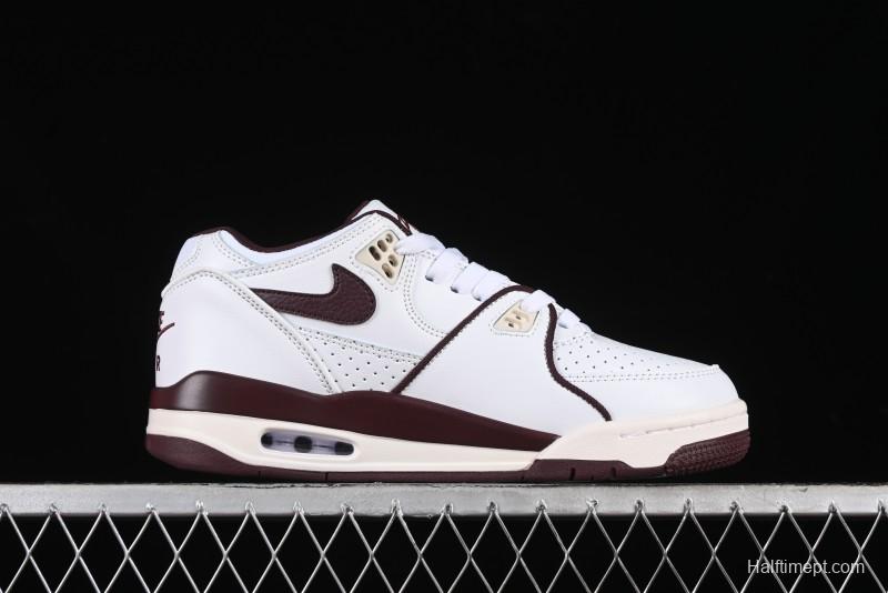 Nike Air Flight 89 Low Basketball Shoes with Air Cushion Technology - FQ8256-100