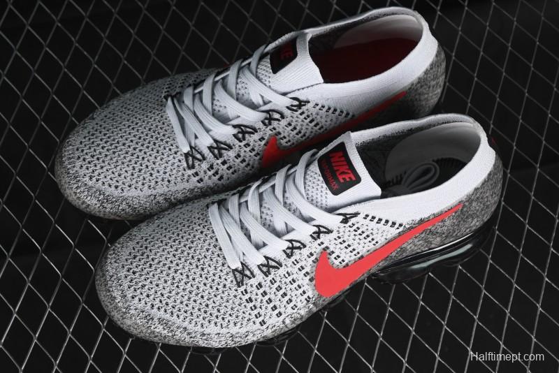 Nike Vapormax Flyknit Breathable Casual Running Shoes with Full-Length Air Cushion - 849558-020