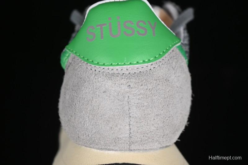 Nike Stussy Roshe Run LD-1000 Comfortable Versatile Non-Slip Durable Waffle Low-Top Casual Running Shoes - FQ5369-002