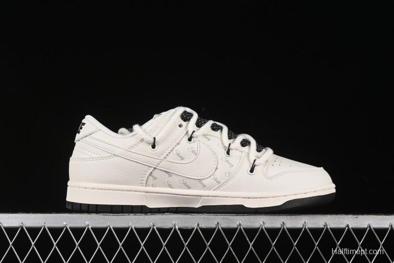 Nike SB Dunk Low Stussy Anniversary Custom Low-Top Casual Sneakers - SJ2068-276