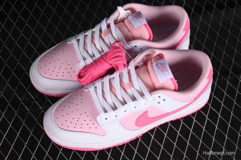 Nike SB Dunk Low Glacier Pink Low-Top Casual Skateboarding Shoes - HQ1181-661