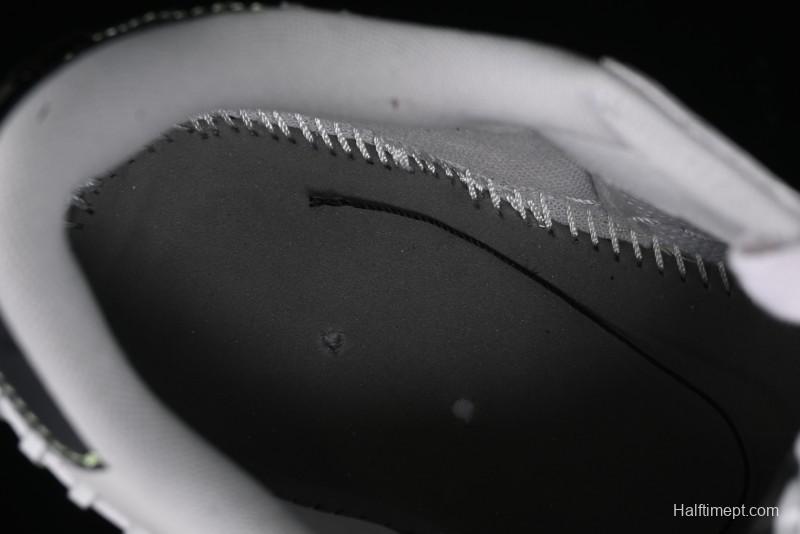 Nike Air Jordan 1 Low Method of Make Casual Sneakers with Metallic Grey Design - HM3689-001