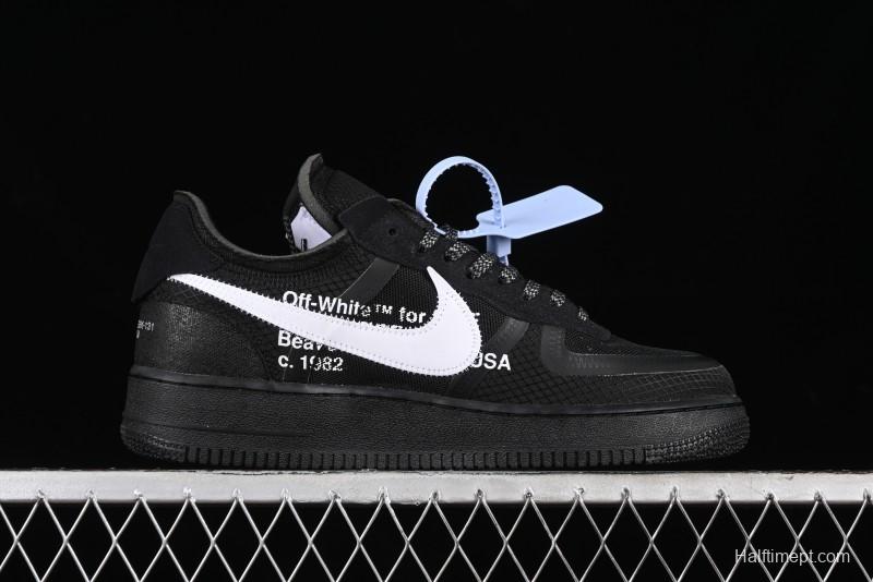 Nike Off White x Air Force 1 Low OW Transparent Black - AO4606-001