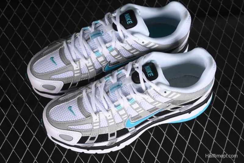 Nike P-6000 Prm Retro Casual Sneakers with Lightweight Design - CD6406-103