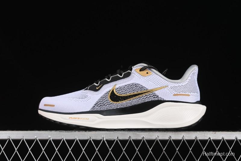 Nike Air Zoom Pegasus 41 Running Shoes with Breathable Mesh and Cushioned Support - HQ3220-100